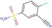 3-Cyano-4-fluorobenzenesulphonamide
