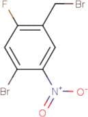4-Bromo-2-fluoro-5-nitrobenzyl bromide