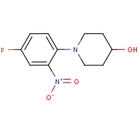 1-(4-Fluoro-2-nitrophenyl)piperidin-4-ol