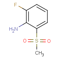 2-Fluoro-6-(methylsulphonyl)aniline