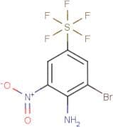 4-Amino-3-bromo-5-nitrophenylsulphur pentafluoride
