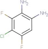 4-Chloro-3,5-difluorobenzene-1,2-diamine
