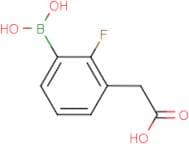 3-(Carboxymethyl)-2-fluorobenzeneboronic acid