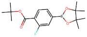 tert-Butyl 2-fluoro-4-(4,4,5,5-tetramethyl-1,3,2-dioxaborolan-2-yl)benzoate