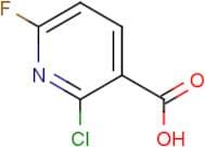 2-Chloro-6-fluoronicotinic acid