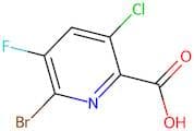 6-Bromo-3-chloro-5-fluoropicolinic acid