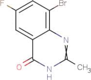 8-Bromo-6-fluoro-2-methylquinazolin-4(3H)-one
