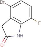 4-Bromo-7-fluoroindolin-2-one