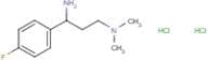 1-(4-Fluorophenyl)-N3,N3-dimethylpropane-1,3-diamine dihydrochloride