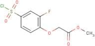 (4-Chlorosulphonyl-2-fluorophenoxy)acetic acid methyl ester