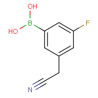 3-(Cyanomethyl)-5-fluorobenzeneboronic acid