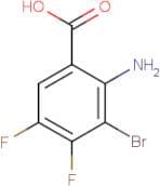 2-Amino-3-bromo-4,5-difluorobenzoic acid