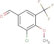 3-Chloro-4-methoxy-5-(trifluoromethyl)benzaldehyde