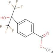 Methyl 4-[2,2,2-trifluoro-1-hydroxy-1-(trifluoromethyl)ethyl]benzoate