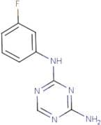 2-Amino-4-(3-fluorophenylamino)-1,3,5-triazine