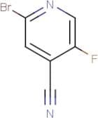 2-Bromo-5-fluoroisonicotinonitrile