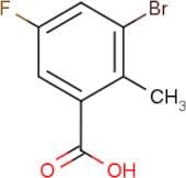 3-Bromo-5-fluoro-2-methylbenzoic acid