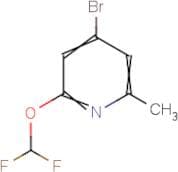 4-Bromo-2-(difluoromethoxy)-6-methylpyridine