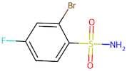 2-Bromo-4-fluorobenzenesulphonamide