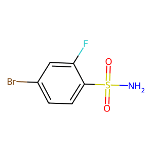 4-Bromo-2-fluorobenzenesulphonamide