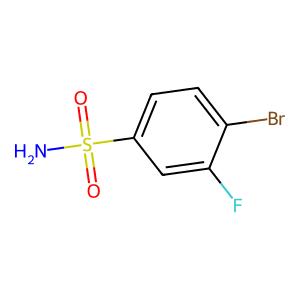 4-Bromo-3-fluorobenzenesulphonamide