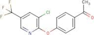 1-(4-{[3-Chloro-5-(trifluoromethyl)pyridin-2-yl]oxy}phenyl)ethan-1-one