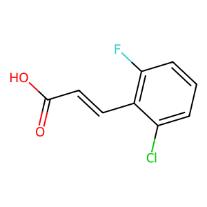2-Chloro-6-fluorocinnamic acid