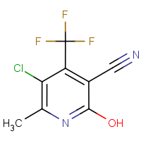 5-Chloro-2-hydroxy-6-methyl-4-(trifluoromethyl)nicotinonitrile