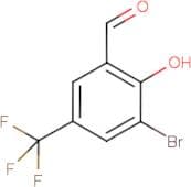 3-Bromo-2-hydroxy-5-(trifluoromethyl)benzaldehyde