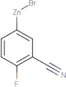 3-Cyano-4-fluorophenylzinc bromide 0.5M solution in THF