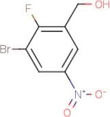 3-Bromo-2-fluoro-5-nitrobenzyl alcohol
