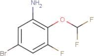 5-Bromo-2-(difluoromethoxy)-3-fluoroaniline