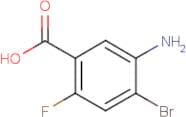 5-Amino-4-bromo-2-fluorobenzoic acid