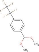 1-(Dimethoxymethyl)-4-(pentafluoroethyl)benzene