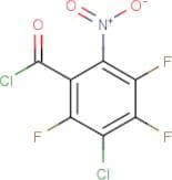 3-Chloro-2,4,5-trifluoro-6-nitrobenzoyl chloride