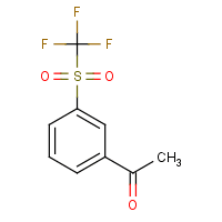 3-(Trifluoromethylsulfonyl)acetophenone