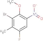 2-Bromo-4-fluoro-3-methyl-6-nitroanisole