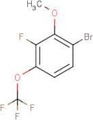 1-Bromo-3-fluoro-2-methoxy-4-(trifluoromethoxy)benzene