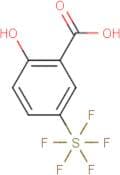 2-Hydroxy-5-(pentafluorothio)benzoic acid