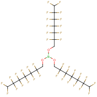 Tris(1H,1H,7H-perfluoroheptyl)borate