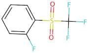 1-Fluoro-2-((trifluoromethyl)sulfonyl)benzene