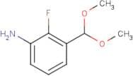 3-(Dimethoxymethyl)-2-fluoroaniline