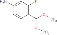 4-(Dimethoxymethyl)-3-fluoroaniline
