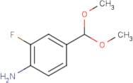 4-(Dimethoxymethyl)-2-fluoroaniline