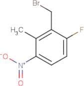 6-Fluoro-2-methyl-3-nitrobenzyl bromide