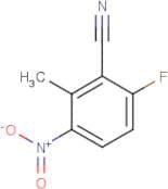 6-Fluoro-2-methyl-3-nitrobenzonitrile