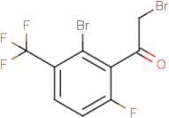 2-Bromo-6-fluoro-3-(trifluoromethyl)phenacyl bromide