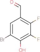 5-Bromo-2,3-difluoro-4-hydroxybenzaldehyde