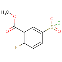 Methyl 5-chlorosulfonyl-2-fluorobenzoate