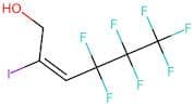 trans-4,4,5,5,6,6,6-Heptafluoro-2-iodohex-2-en-1-ol